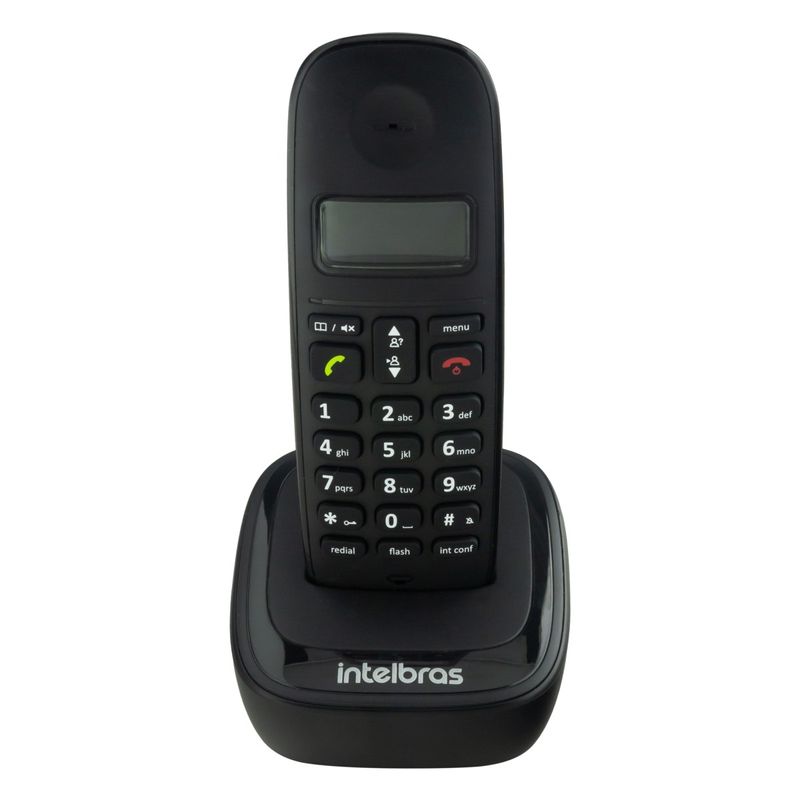 Telefone-sem-Fio-TS-2510-Preto-IntelbrasFrontal1