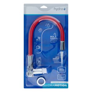 Torneira para Cozinha de Parede Hydra HydraMotion Vermelha