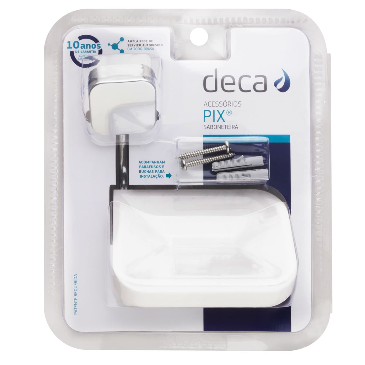 SaboneteiradeParedePixCromadaDecaFrontal3