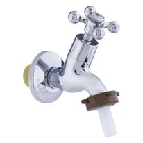 Torneira para Jardim Curta Imperatriz Cromada