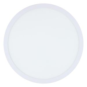 Painel Led de Sobrepor Branco Redondo Taschibra Lux 24W 3000K