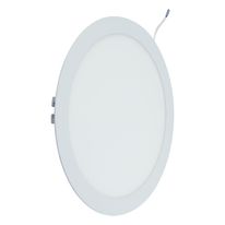 Painel Led de Embutir Branco Redondo Taschibra Lux 24W 3000K