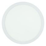 Painel-Led-de-Sobrepor-Branco-Redondo-Taschibra-Lux-18W-3000K-AutovoltFrontal1