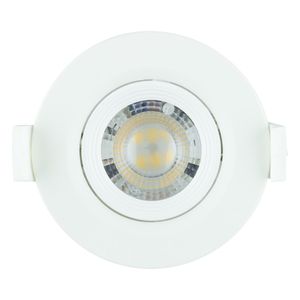 Spot Led de Embutir Redondo Branco Taschibra 3W 4000K