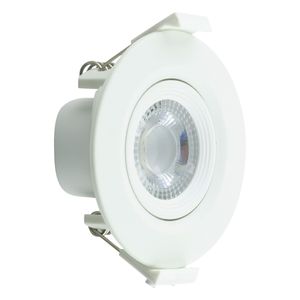 Spot Led de Embutir Redondo Branco Taschibra 3W 4000K