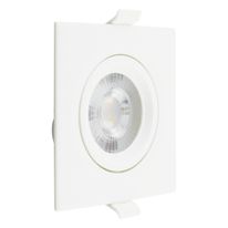 Spot Led de Embutir Quadrado Branco Taschibra 5W 4000K