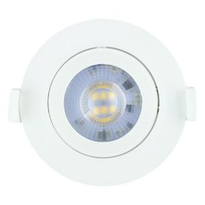 Spot Led de Embutir Redondo Branco Taschibra 5W 4000K