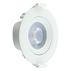 Spot Led de Embutir Redondo Branco Taschibra 5W 4000K