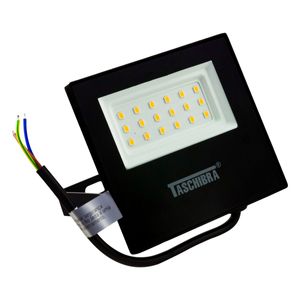 Refletor de Led Preto Taschibra 20W 3000K