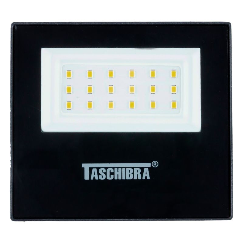 Refletor-de-Led-Preto-Taschibra-20W-3000K-AutovoltFrontal2