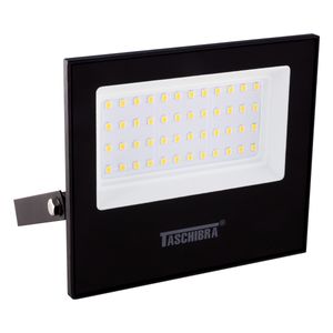 Refletor de Led Preto Taschibra 50W 3000K