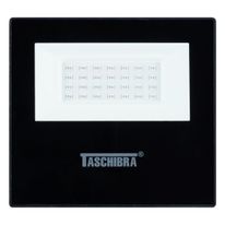 Refletor de Led Preto Taschibra 30W Luz Verde
