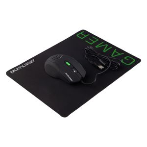 Mouse Gamer + Mouse Pad Multilaser