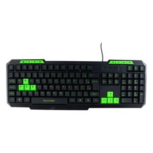 Teclado Gamer Slim Multilaser Preto