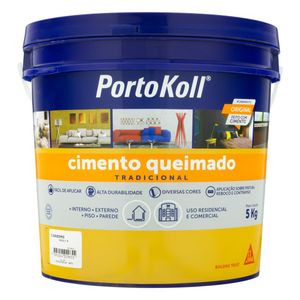 Cimento Queimado Carbono Portokoll 5kg