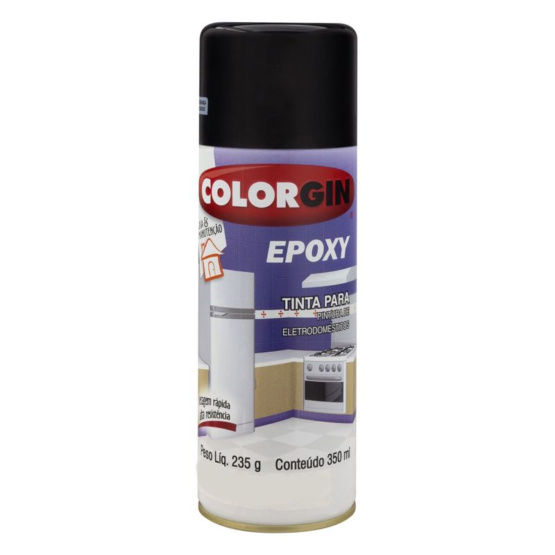 Tinta-Spray-Epoxi-Colorgin-350ml-PretaFrontal1