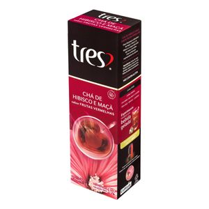 Cápsula Chá de Hibisco e Maça 3 corações
