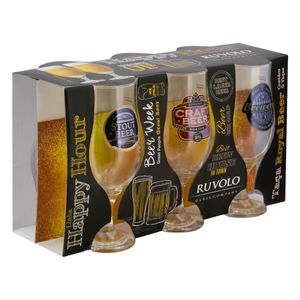 Conjunto de Taça para Cerveja Royal Beer Ruvolo 6 peças 330ml