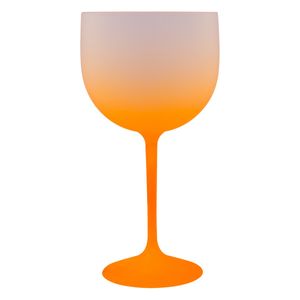 Taça Plástica de Gin Fantasy Laranja Neon Neoplas 500ml