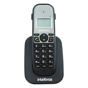 Telefone sem Fio Ramal TS 5121 Preto Intelbras