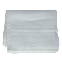 Toalha de Lavabo Cristine Teka Branca 30cm x 50cm