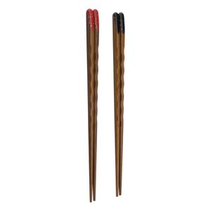 Conjunto de Hashi de Madeira Ikinci 22,5cm 4 peças