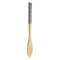 Colher de Bambu com Cabo de Silicone Ikinci Cinza