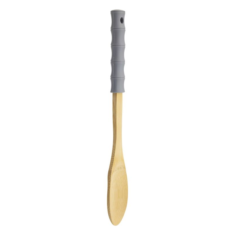 Colher-de-Bambu-com-Cabo-de-Silicone-Ikinci-CinzaAngularEsquerda2