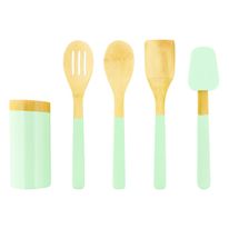 Jogo de Utensílios em Bambu Ikinci 5 peças