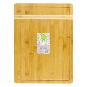 Tábua de Bambu para Churrasco Ikinci 43cm x 32xm x 1,8cm