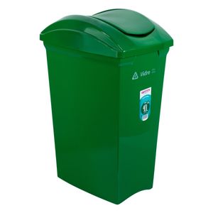 Lixeira Basculante Verde Sanremo 40l