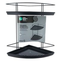 Porta Shampoo Duplo de Canto Stolf Preto