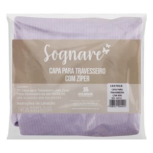 Capa Protetora para Travesseiro Sognare Lisa 50cm x 70cm