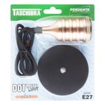 Pendente-Dot-Metal-Wave-Cobre-Taschibra-1xE27EmbalagemFrontal4