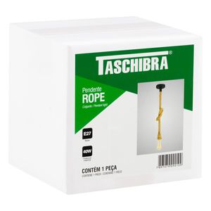 Pendente Rope Taschibra 1xE27