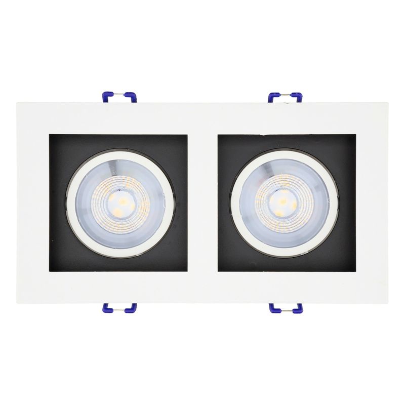 Spot-Led-de-Embutir-Recuado-Quadrado-Branco-Taschibra-10W-3000K-AutovoltFrontal1