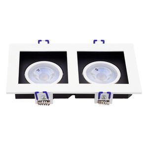 Spot Led de Embutir Recuado Quadrado Branco Taschibra 10W 3000K