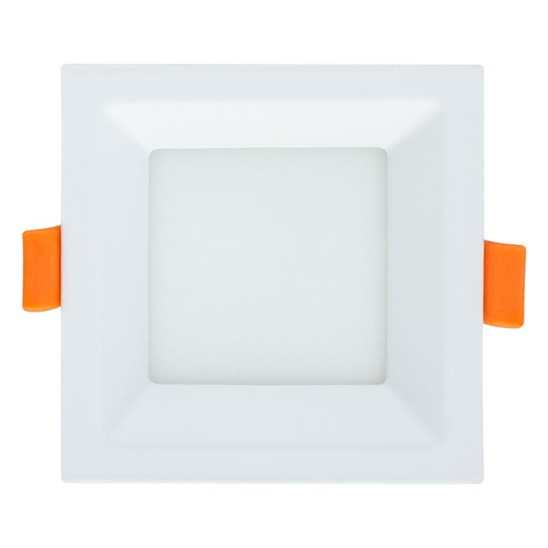 Painel-Led-de-Embutir-Branco-Recuado-Quadrado-Taschibra-Lux-6W-6500K-AutovoltFrontal1