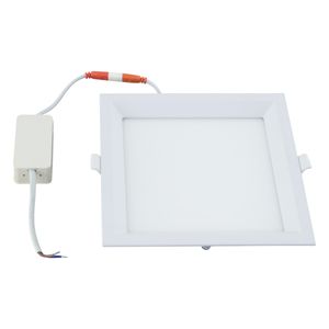 Painel Led de Embutir Branco Recuado Quadrado Taschibra Lux 18W 3000K