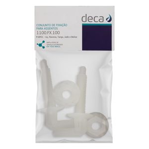 Conjunto Fixação para Assento Deca Ap 01 Branco Gelo