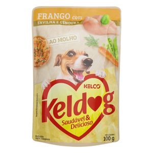 Sache de Frango para Cães Adultos Kelco Keldog 100g