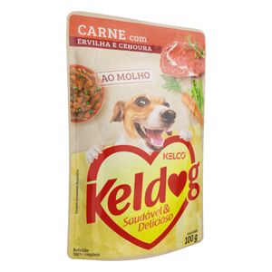 Sache de Carne para Cães Adultos Kelco Keldog 100g