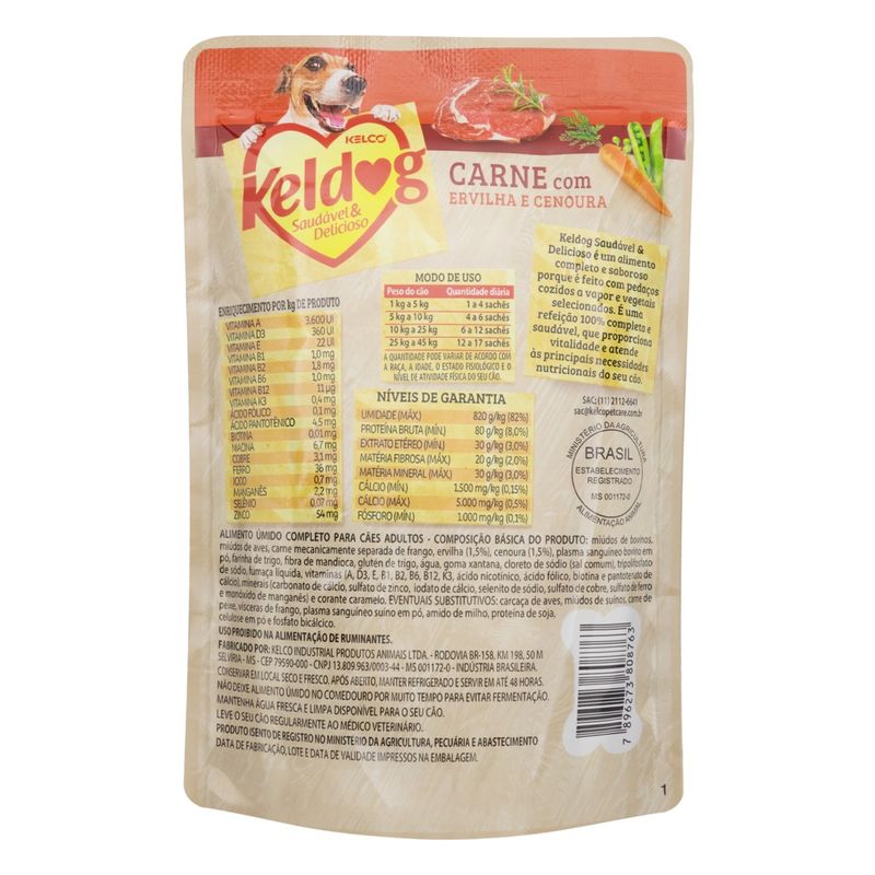 Sache-de-Carne-para-Caes-Adultos-Kelco-Keldog-100gPosterior3