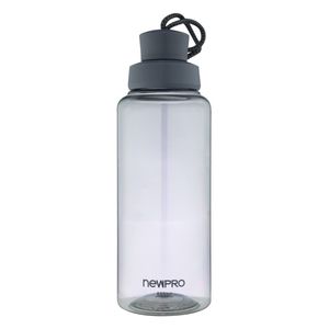 Garrafa Squeeze Cinza Newpro 800ml