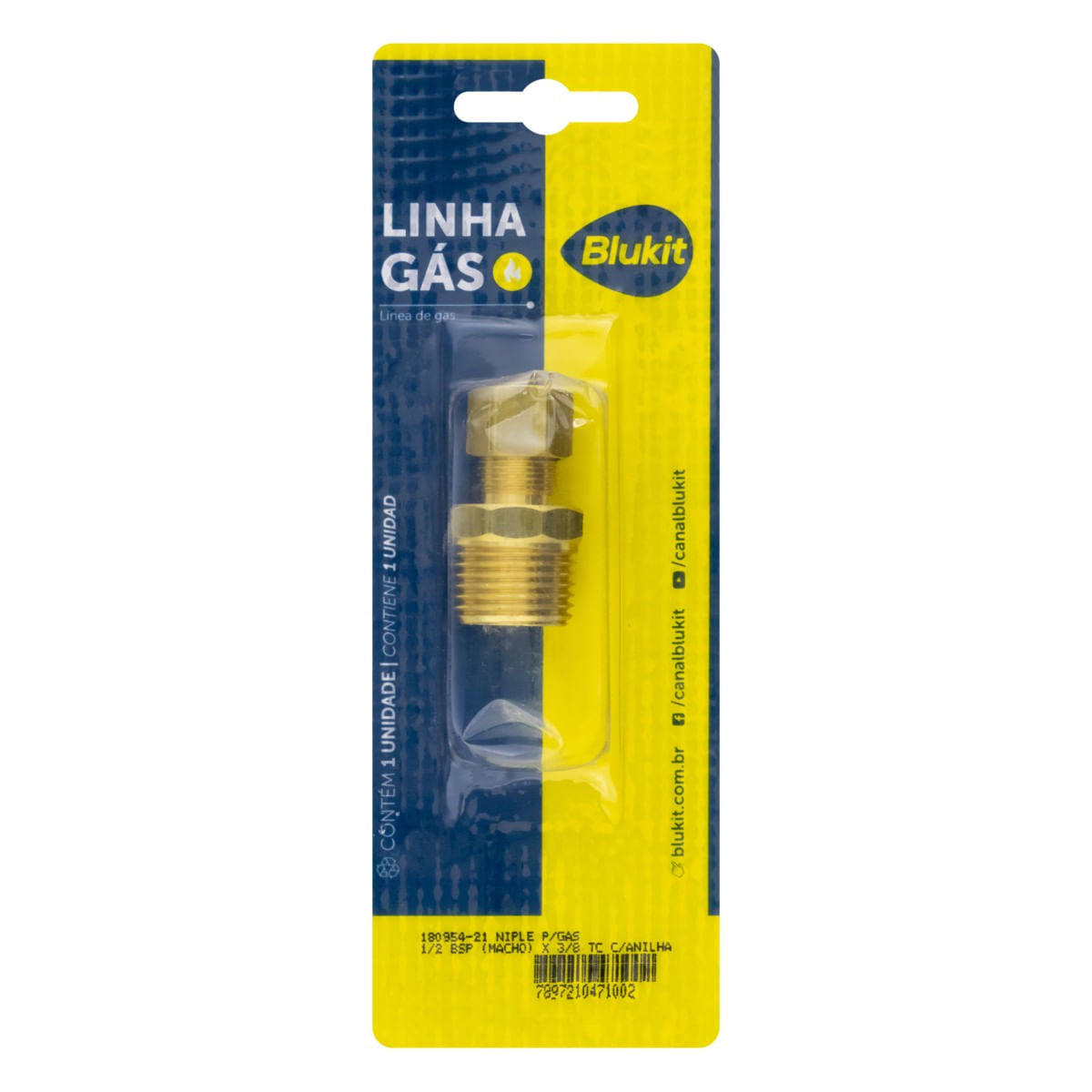 NipleparaGáscomAnilhaBlukit1/2``x3/8``MachoFrontal3