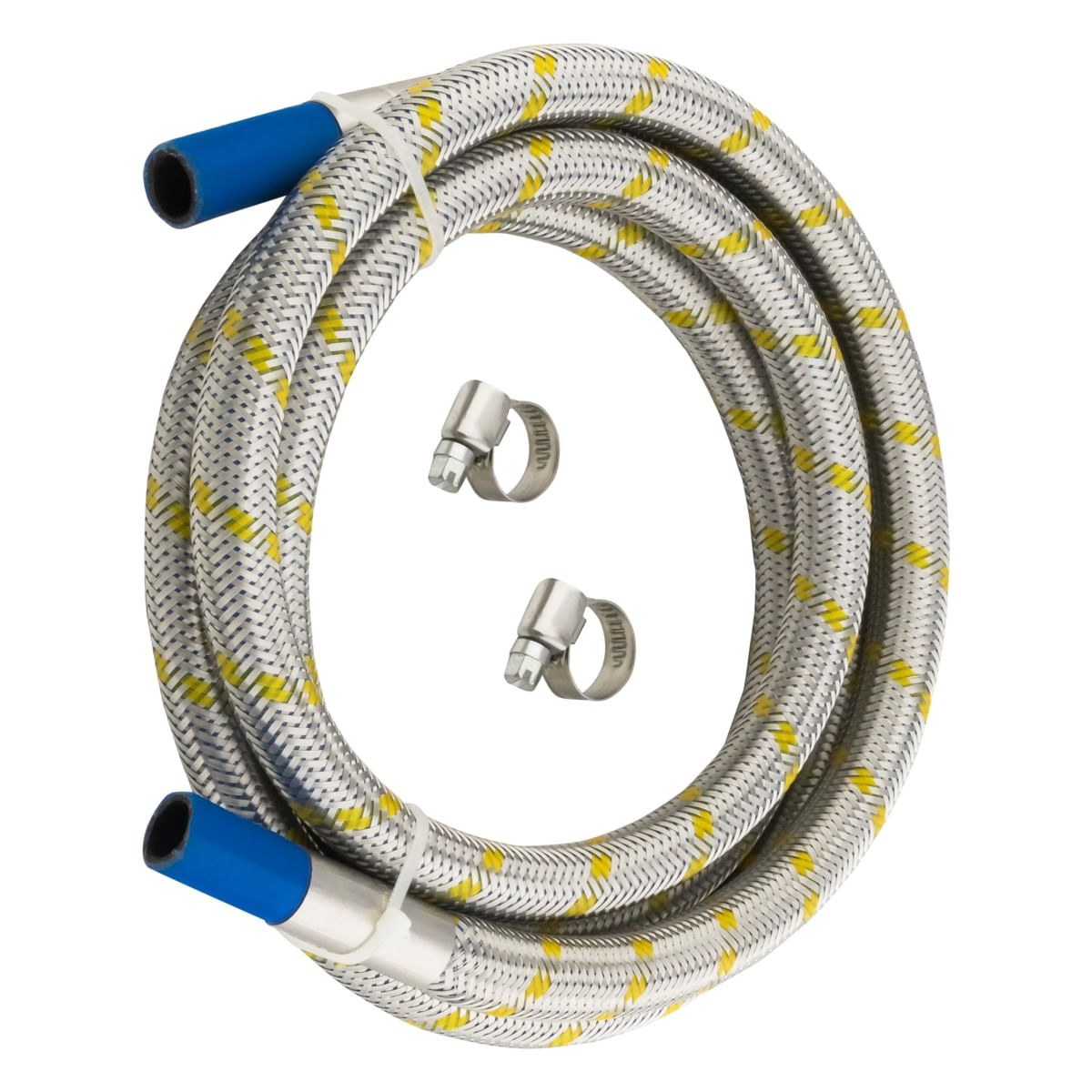 LigaãoFlexívelparaGásBlukit3/8``2mForadaEmbalagem1