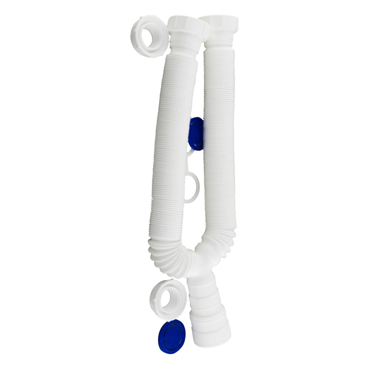 TuboExtensívelDuploUniversalBlukitBranco1mFrontal1