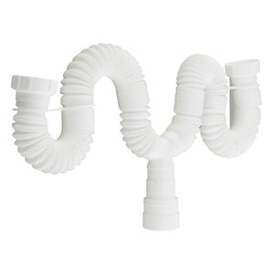 Tubo Extensivo Duplo Universal Blukit Branco 1m