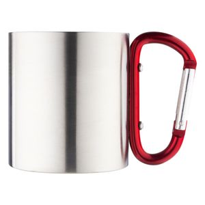 Caneca Inox com Mosquetão Guepardo 220ml