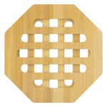 Apoio-de-Panela-Bambu-Hexagonal-Ikinci-18cm-x-18cmFrontal1